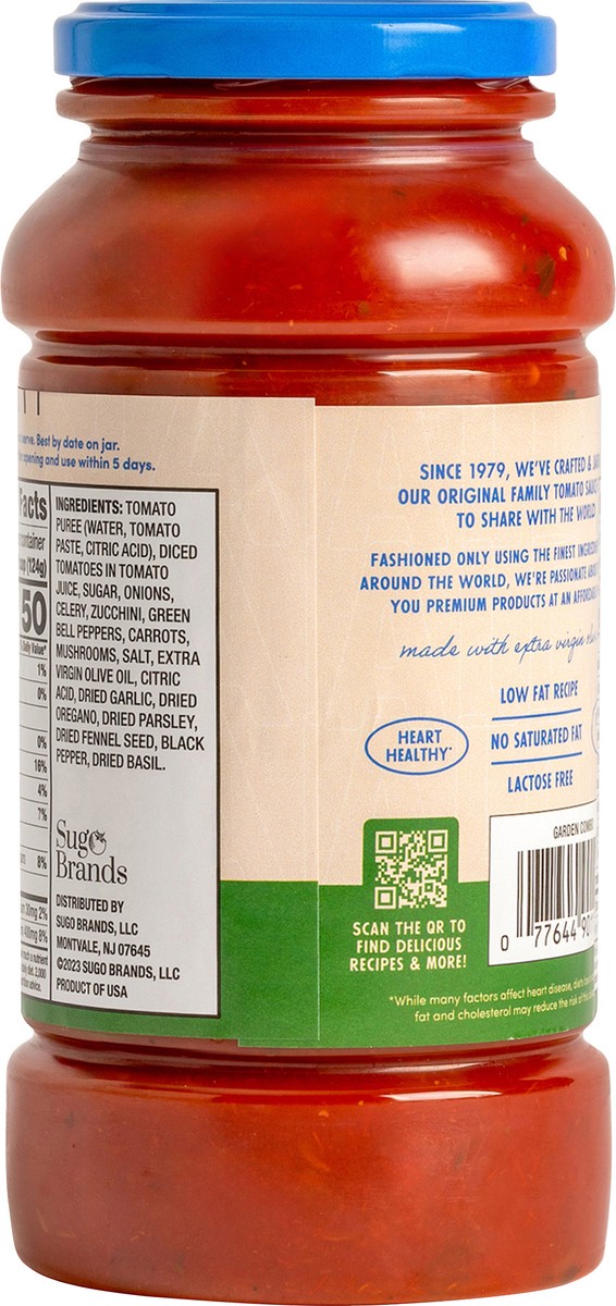 slide 9 of 10, Francesco Rinaldi Garden Combo Sauce, 24 oz