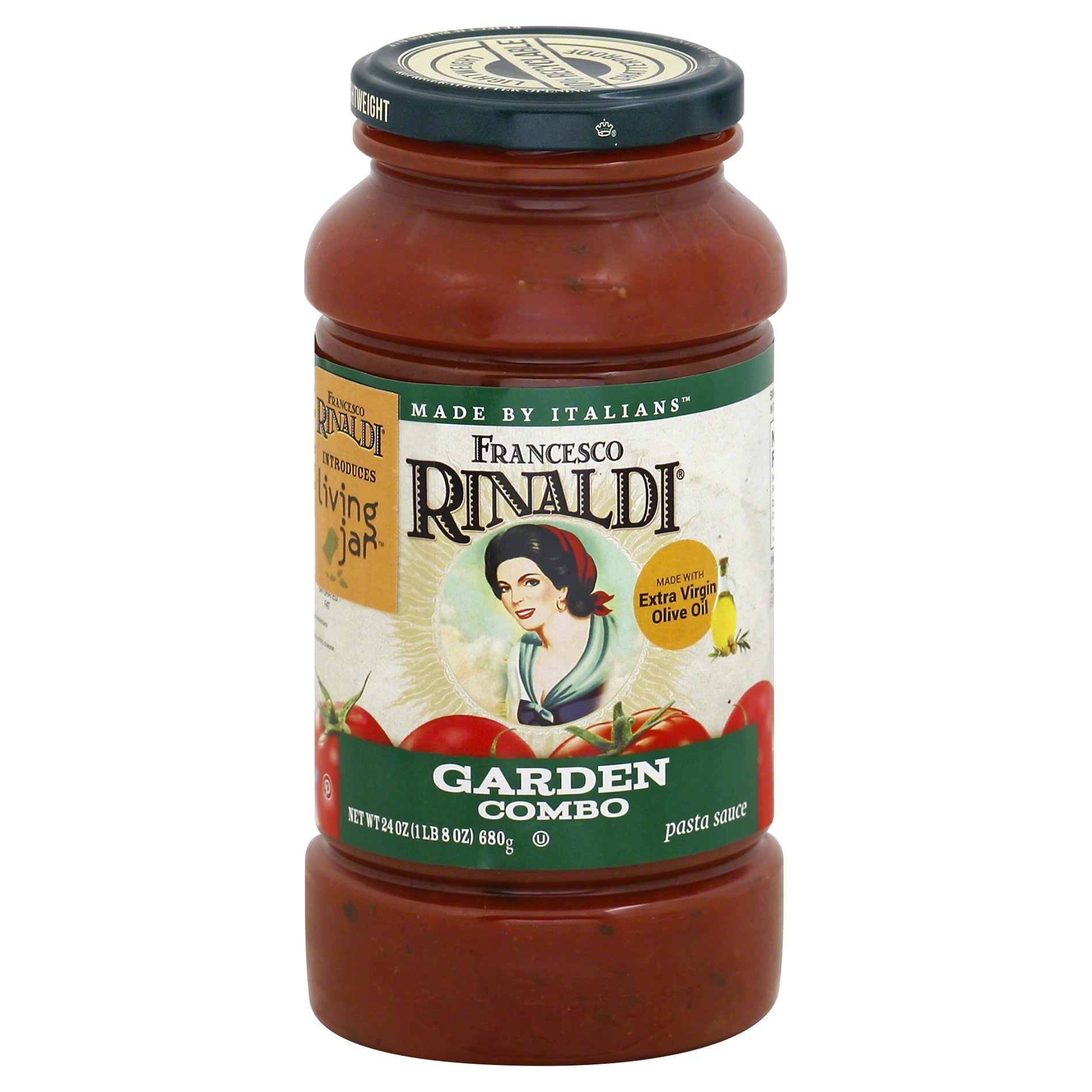 slide 1 of 1, Francesco Rinaldi Garden Combo Pasta Sauce, 24 oz