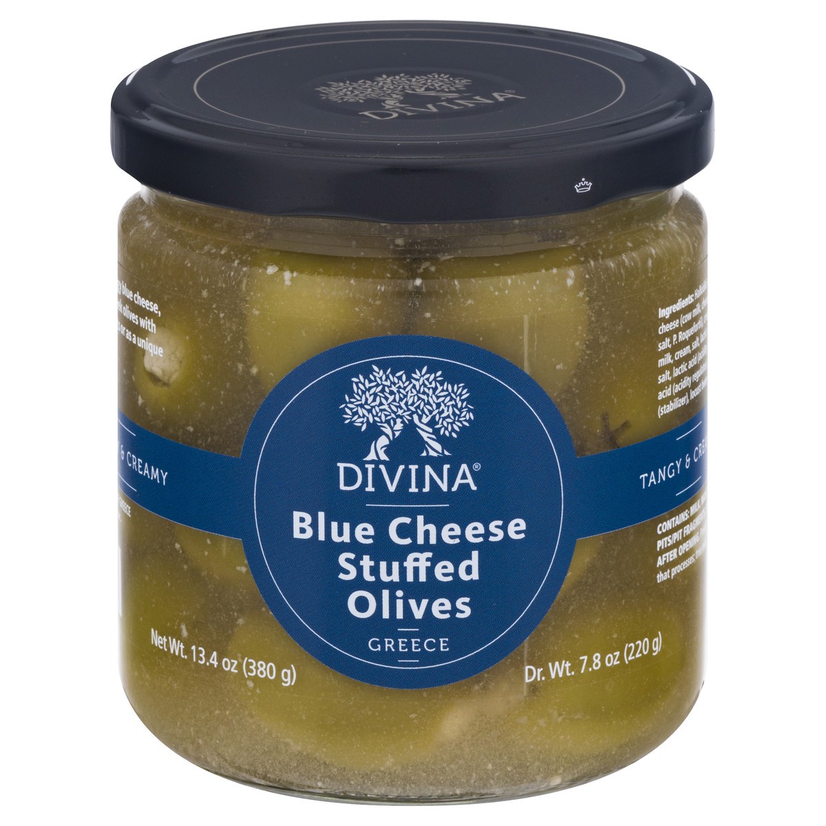 slide 3 of 13, Divina Olives Stuffed With Blue Cheese, 7.8 oz