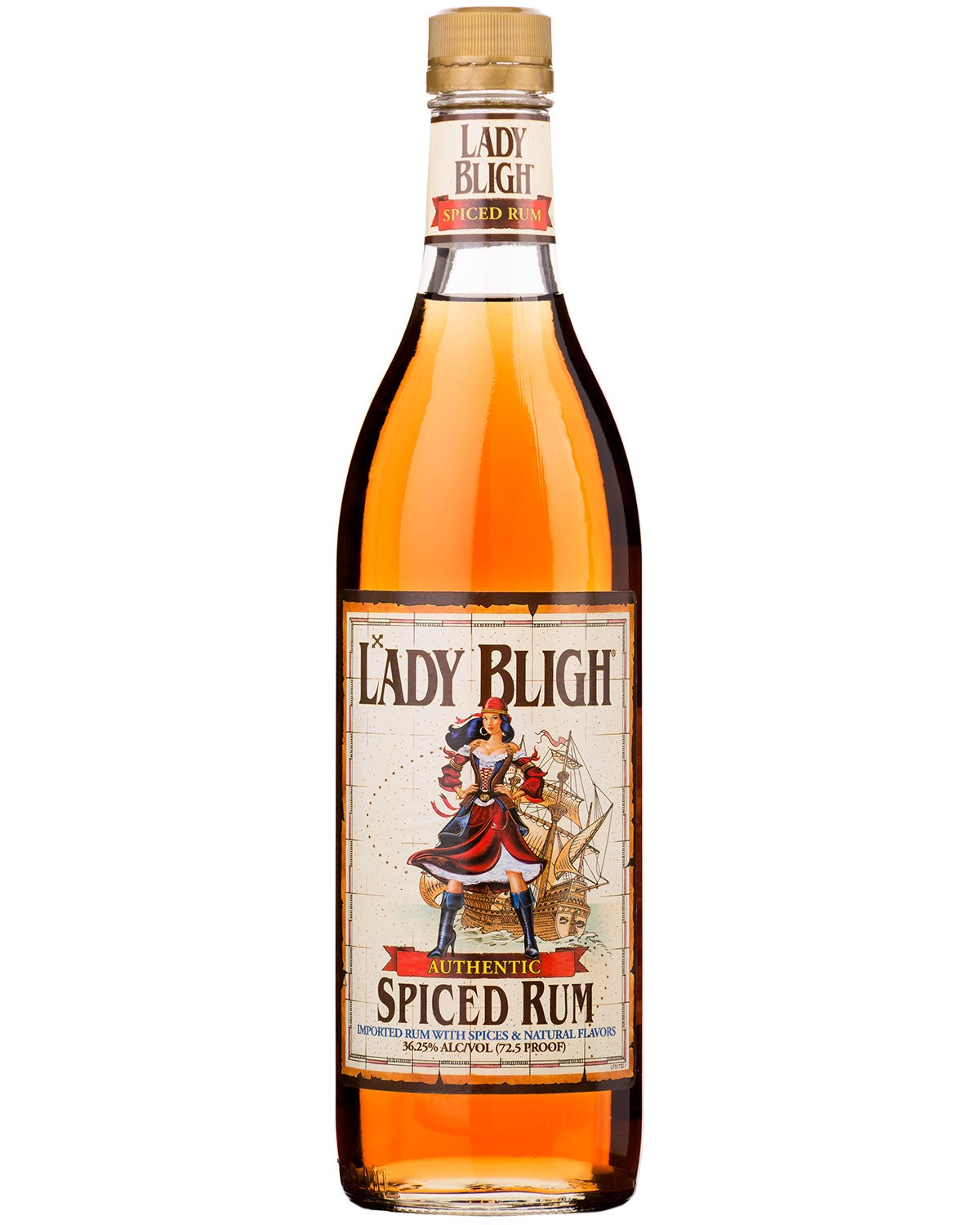 slide 1 of 5, Lady Bligh Authentic Spiced Rum, 750 ml