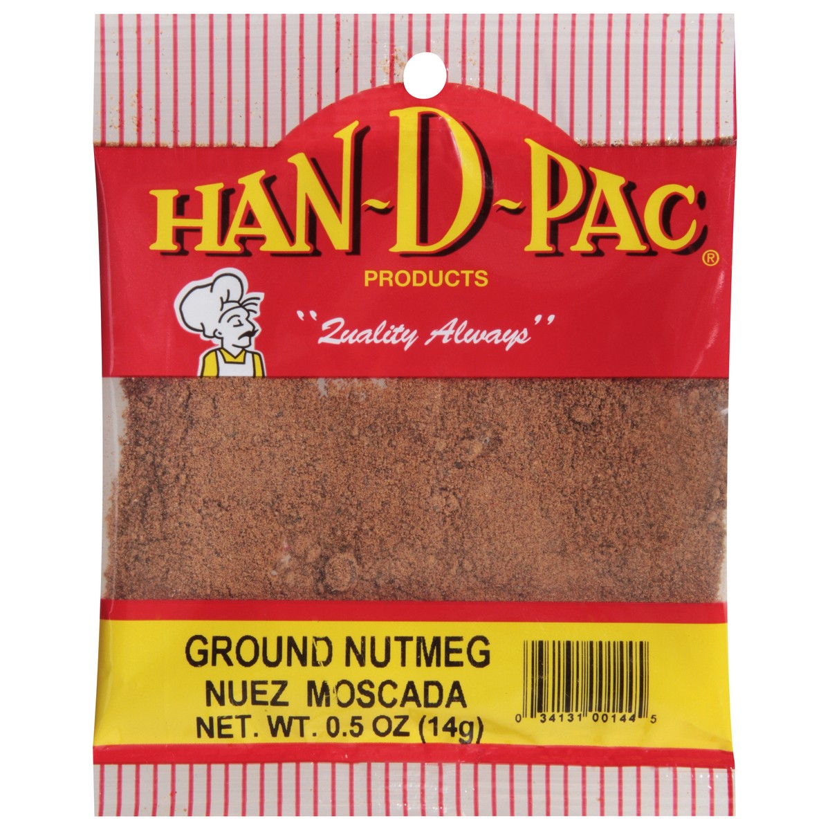slide 10 of 11, Han-D-Pac Ground Nutmeg 0.5 oz, 0.5 oz