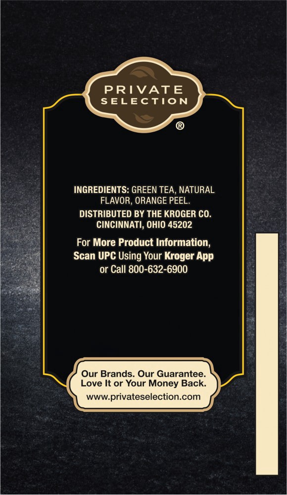 slide 2 of 3, Private Selection Golden Citrus Green Tea Bags, 20 ct; 1.2 oz