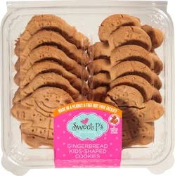 Sweet P's Bake Shop Gingerbread Kids-Shaped Cookies 11 oz