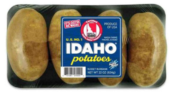 slide 1 of 1, Russet Potato (4-Pack), 1 ct