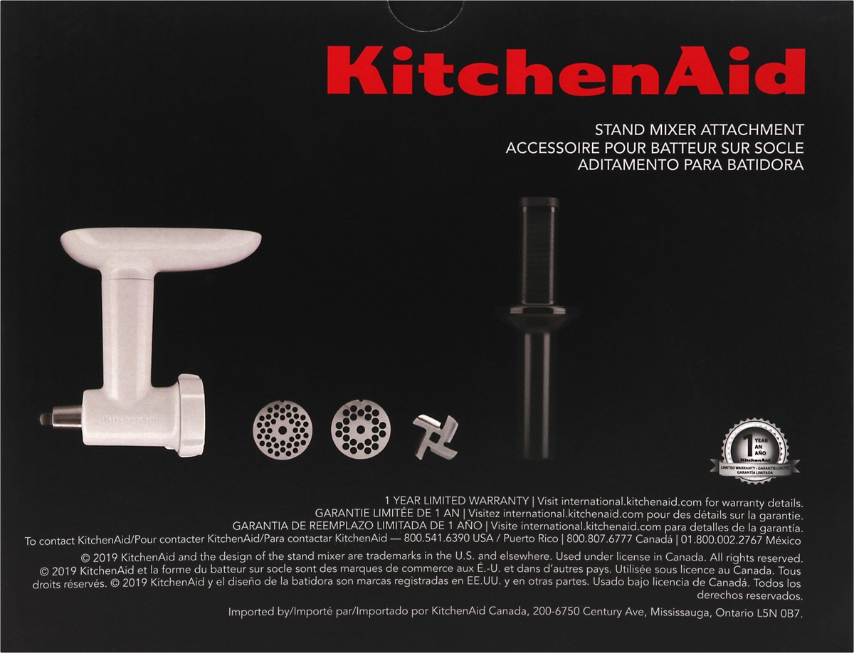 slide 4 of 9, KitchenAid Food Grinder Attachment, 1 ct