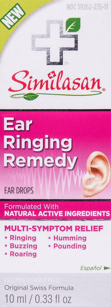 slide 4 of 7, Similasan Ear Ringing Remedy, 0.33 fl oz