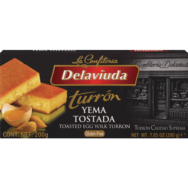 slide 1 of 1, Delaviuda Turron Yema Tostada, 7 oz