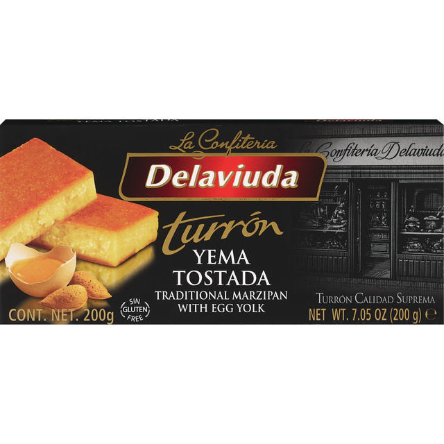 slide 1 of 1, Delaviuda Turron Yema Tostada, 7 oz