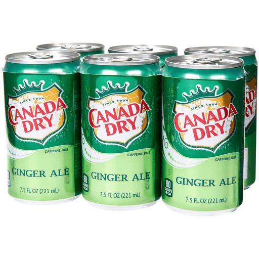 slide 1 of 1, Canada Dry Ginger Ale - 6 ct, 6 ct