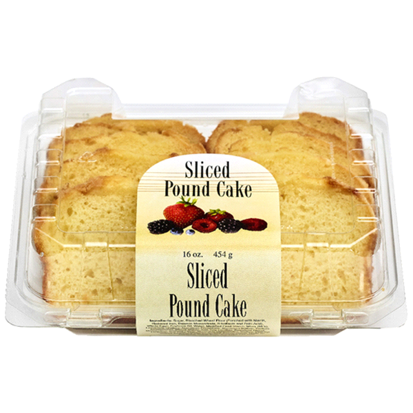 slide 1 of 1, Olson Sliced Golden Pound Cake, 16 oz