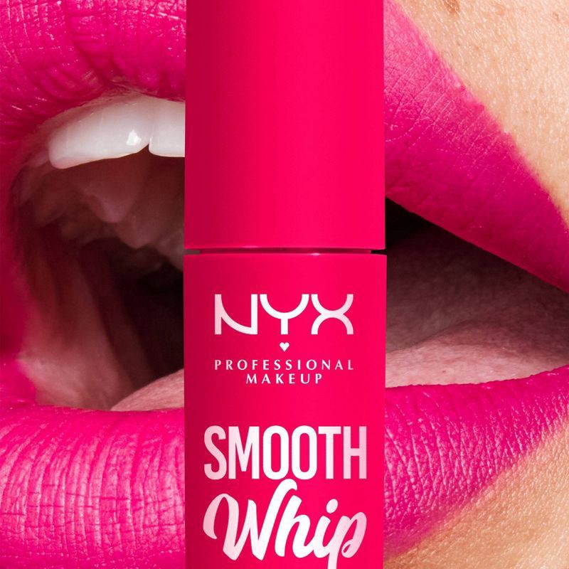 slide 3 of 8, NYX Professional MakeupProfessional Makeup NYX Professional MakeupSmooth Whip Lipstick Pillow Fight, 1 ct