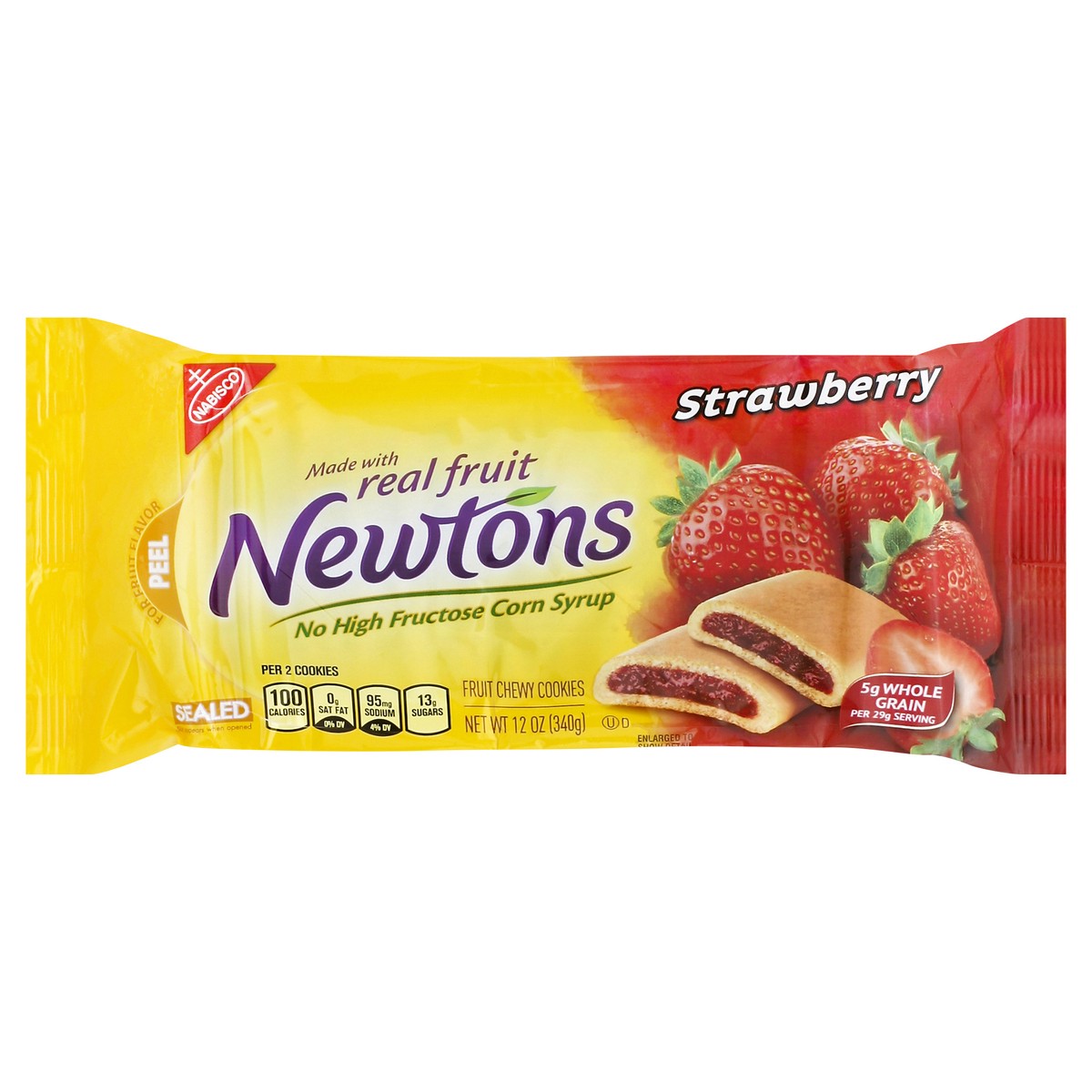 slide 6 of 6, Nabisco Strawberry Newtons, 12 oz