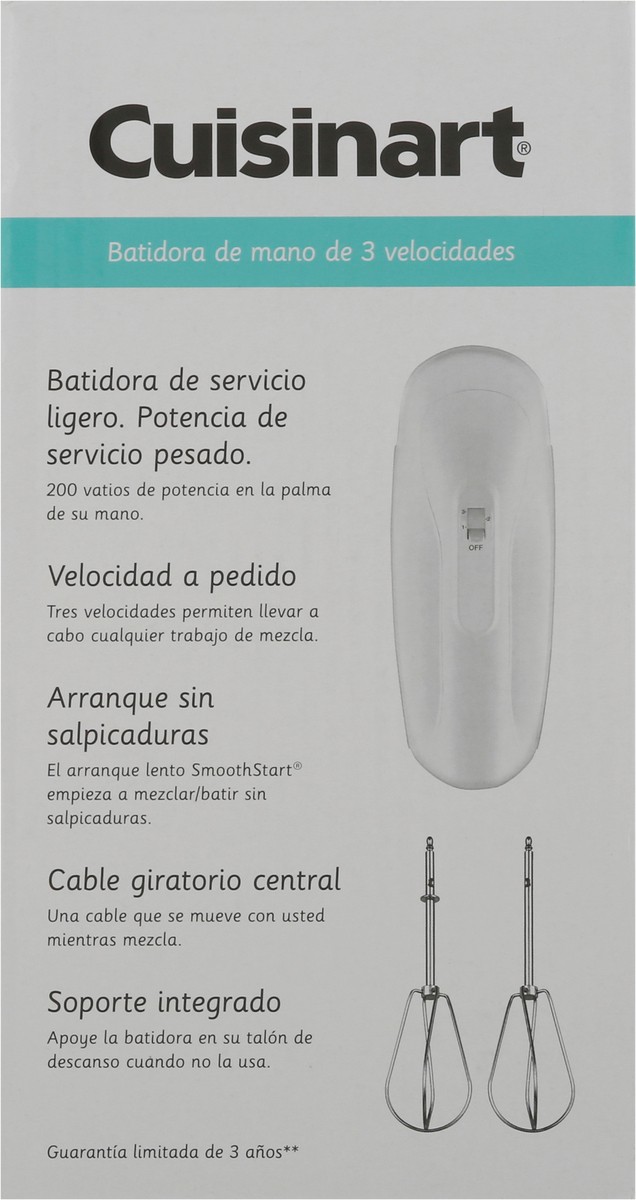 slide 9 of 9, Cuisinart Power Advantage 3-Speed Hand Mixer 1 ea, 1 ct