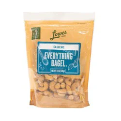 Lowes Foods Brown Bag Everything Bagel Cashews