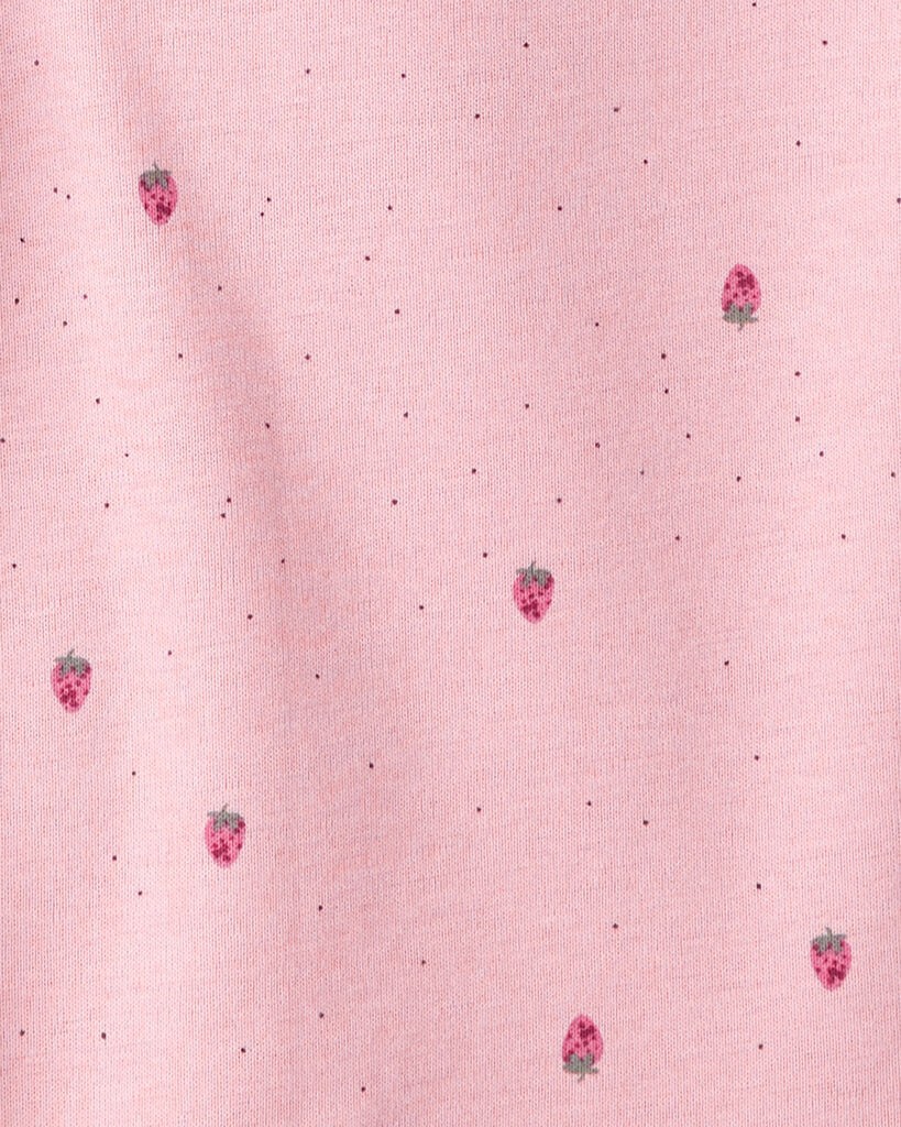 slide 2 of 7, Carter's Carters Baby Girl 5-Pack Fruit Print Cotton Multipack Bodysuits - Yellow/Green/Pink/Red/White Multi 24M, 1 ct