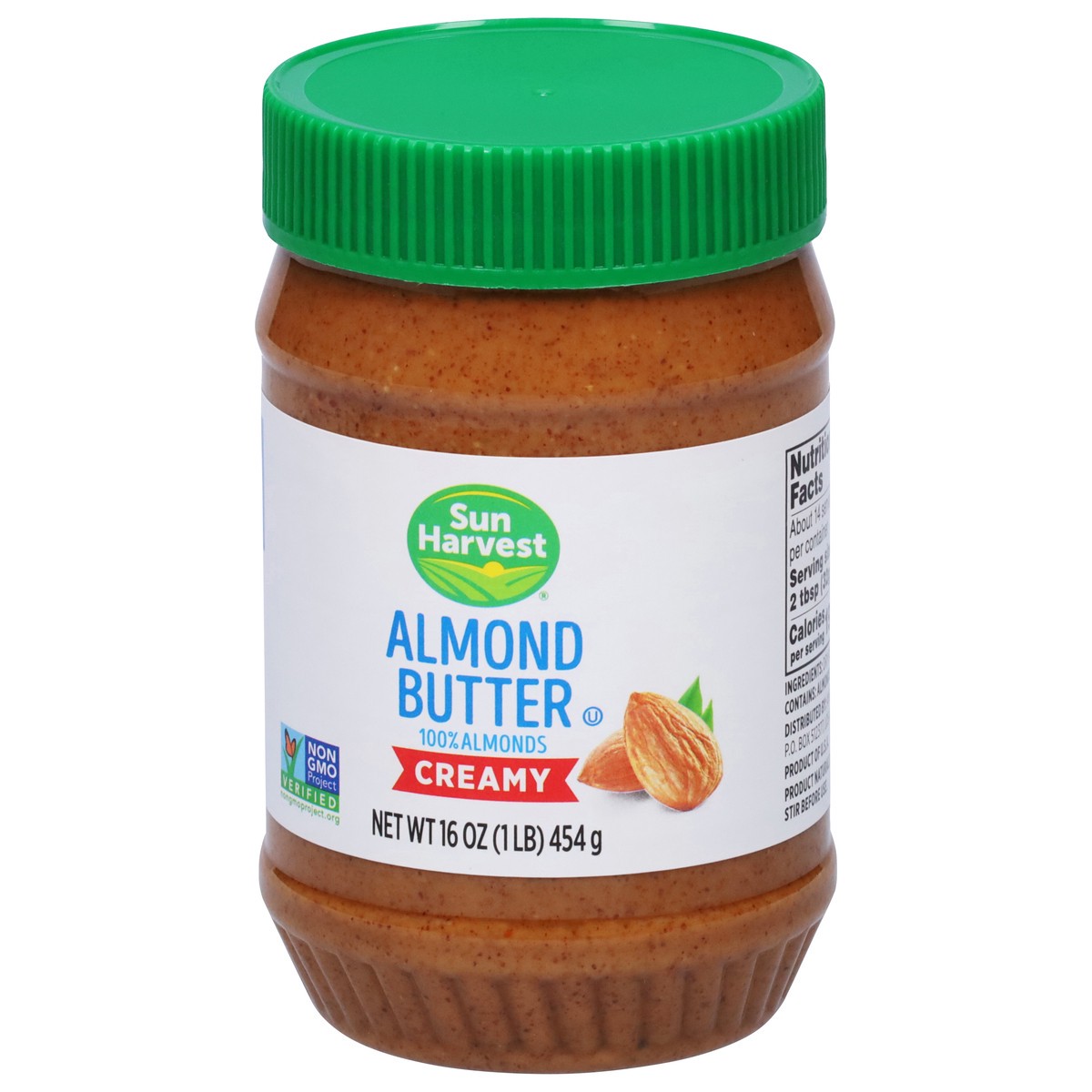 slide 9 of 14, Sun Harvest Creamy Almond Butter, 16 oz