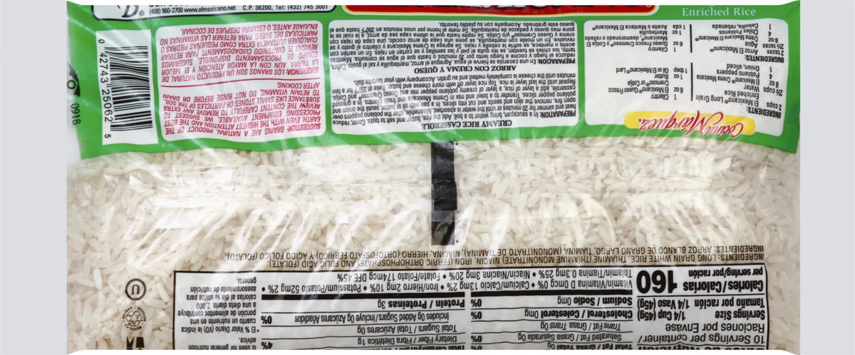 slide 2 of 7, El Mexicano Rice 1 lb, 1 lb