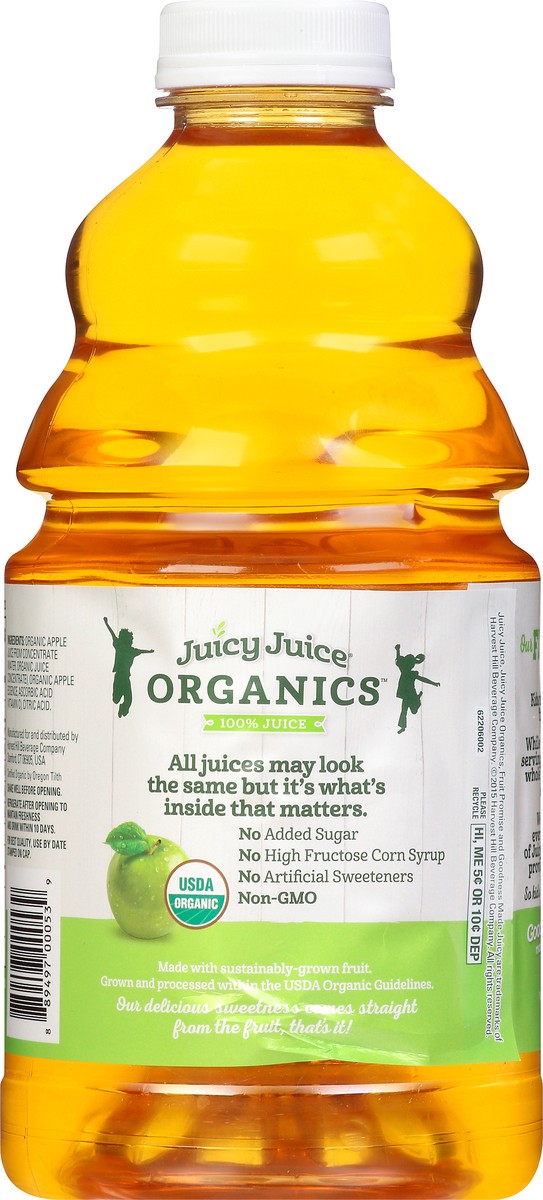 slide 3 of 9, Juicy Juice Organic Apple Juice 100% - 48 fl oz, 48 fl oz