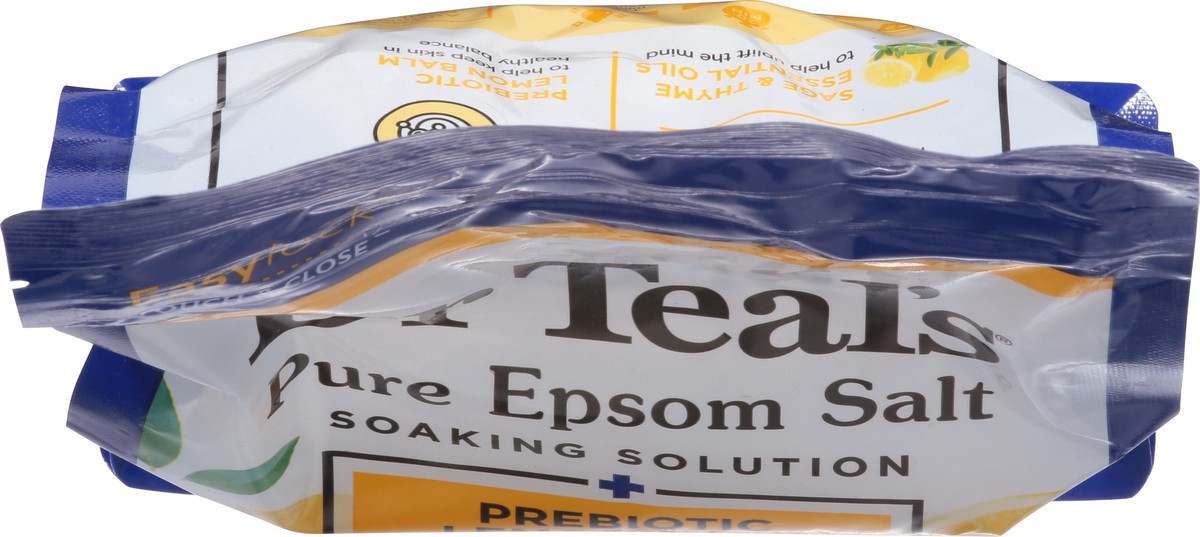 slide 7 of 9, Dr. Teal's Prebiotic Lemon Balm Pure Epsom Salt 3 lb, 3 lb