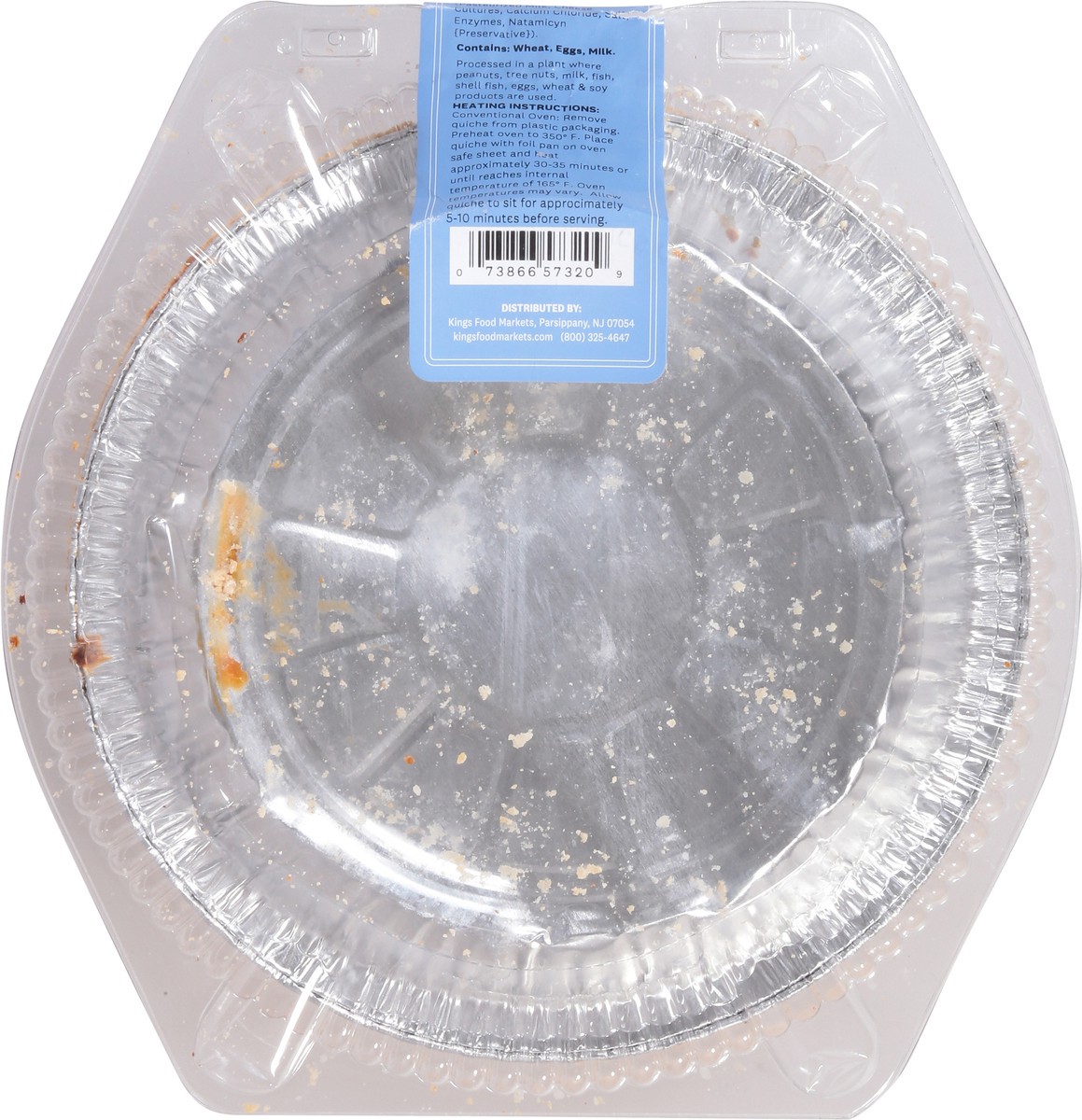 slide 4 of 12, Quiche Lorraine - 28 OZ, 28 oz