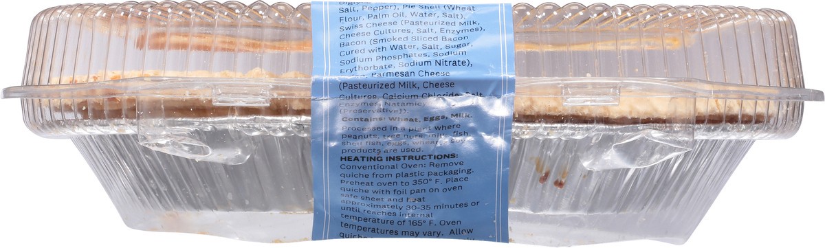 slide 11 of 12, Quiche Lorraine - 28 OZ, 28 oz