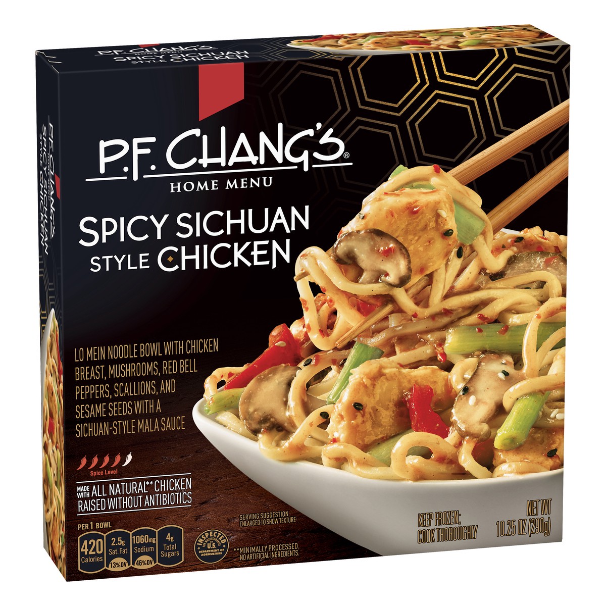 slide 4 of 12, P.F. Chang's Home Menu Spicy Sichuan Style Chicken 10.25 oz, 10.25 oz