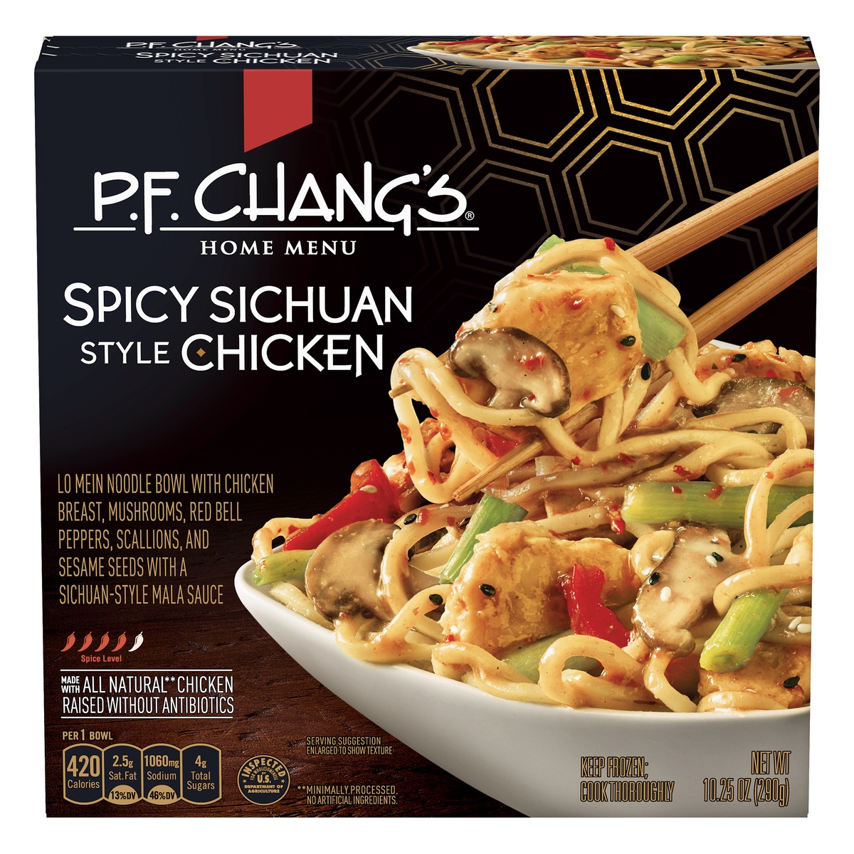 slide 1 of 3, P.F. Chang's Spicy Sichuan Style Chicken, 10.25 oz