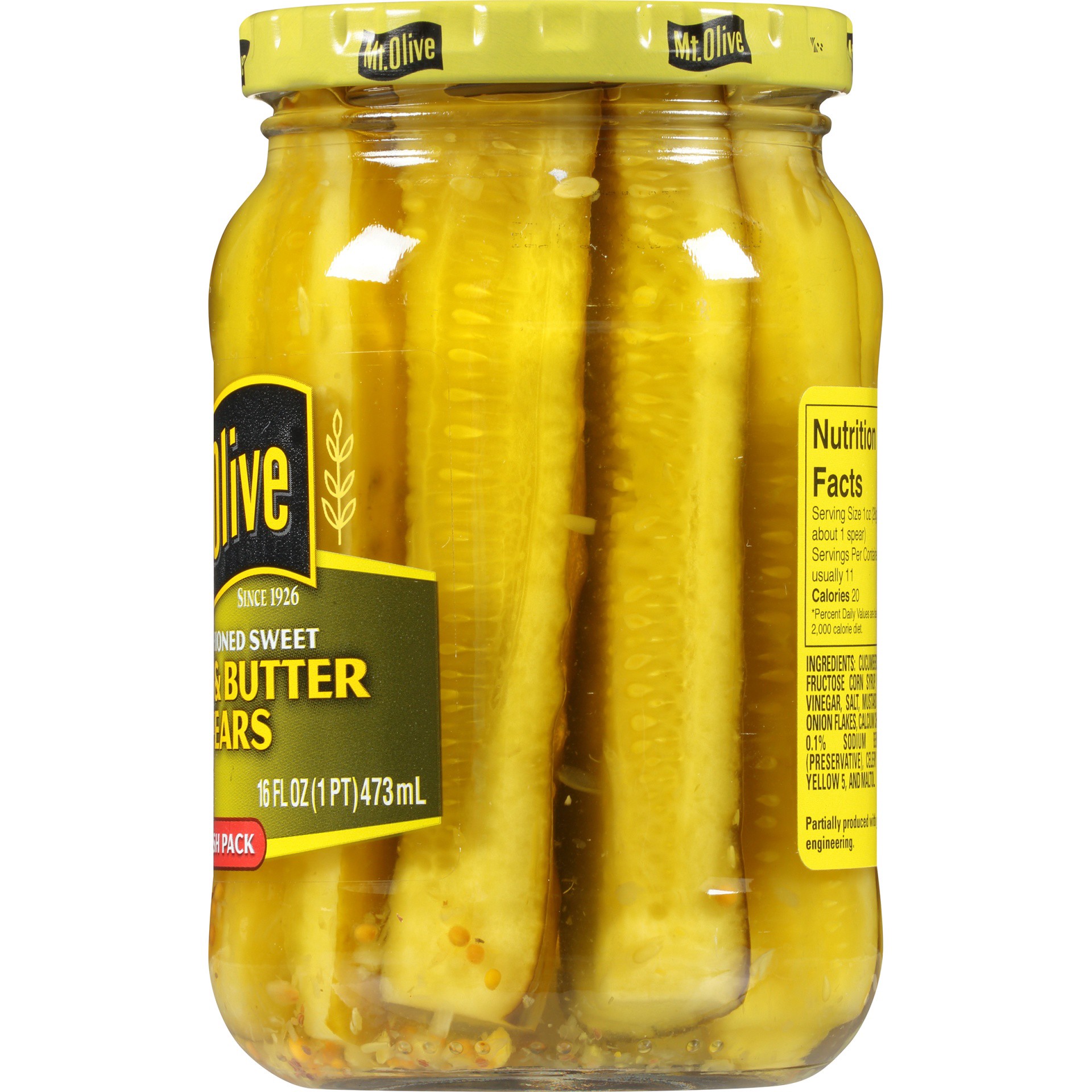 slide 2 of 6, Mt. Olive Sweet Bread & Butter Pickle Spears, 16 fl oz