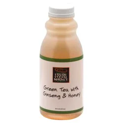 Harris Teeter Fresh Foods Market Green Tea with Ginseng & Honey - 16 oz