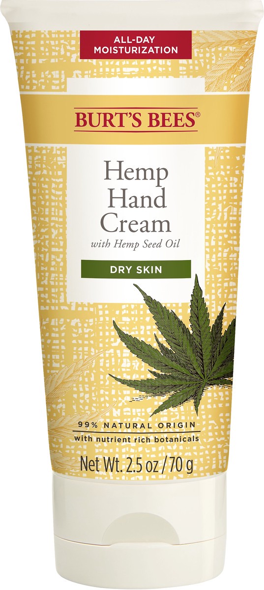 slide 1 of 13, Burt's Bees Hemp Dry Skin Hand Cream 2.5 oz, 2.5 oz