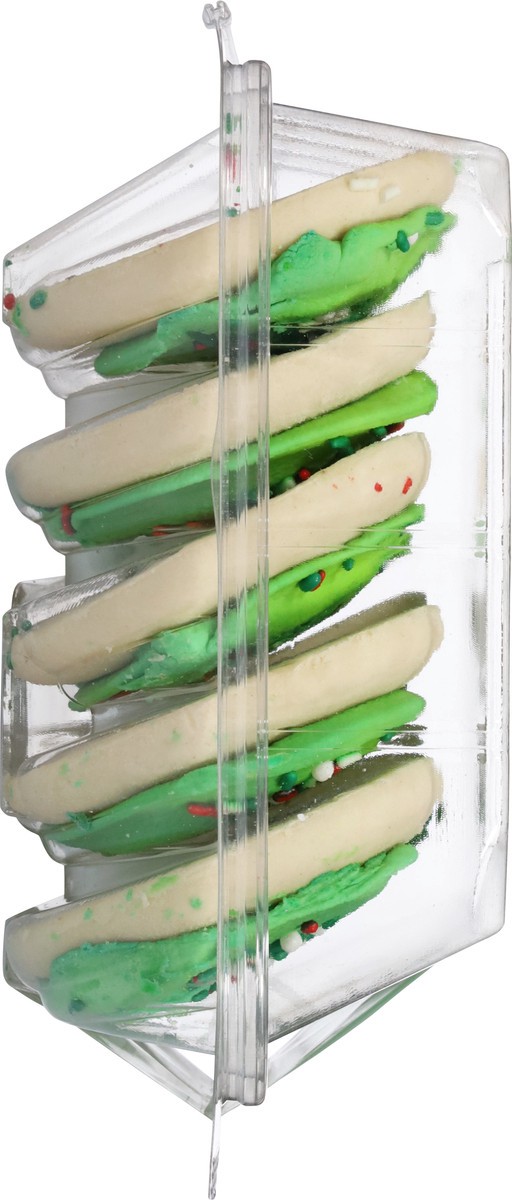 slide 3 of 14, First Street Fs Holiday Frosted Sugar Cookies, 13.5 oz