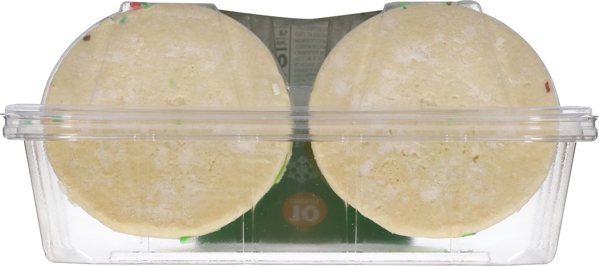 slide 13 of 14, First Street Fs Holiday Frosted Sugar Cookies, 13.5 oz