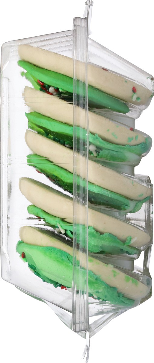 slide 10 of 14, First Street Fs Holiday Frosted Sugar Cookies, 13.5 oz