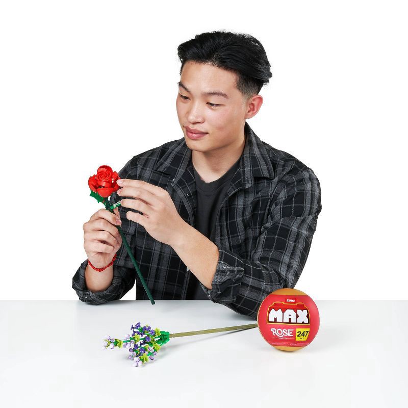 slide 5 of 8, MAX Build More Vanenitnes Rose Collection Lego, 1 ct