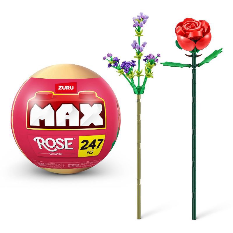 slide 1 of 8, MAX Build More Vanenitnes Rose Collection Lego, 1 ct
