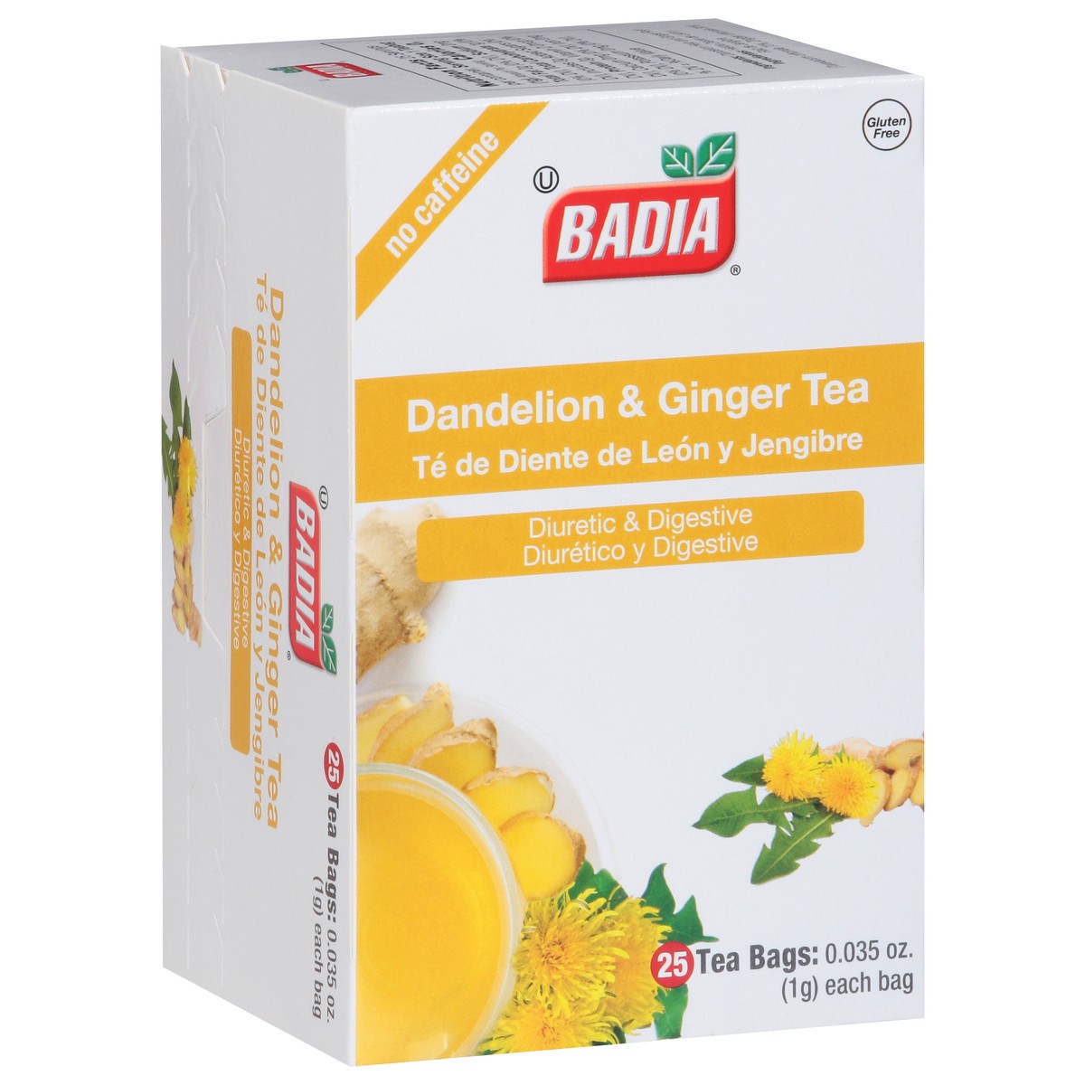 slide 9 of 11, Badia Te De Diente De Leon&Jengibre(Dandelion&Ginger Teabag) - 25 ct, 25 ct