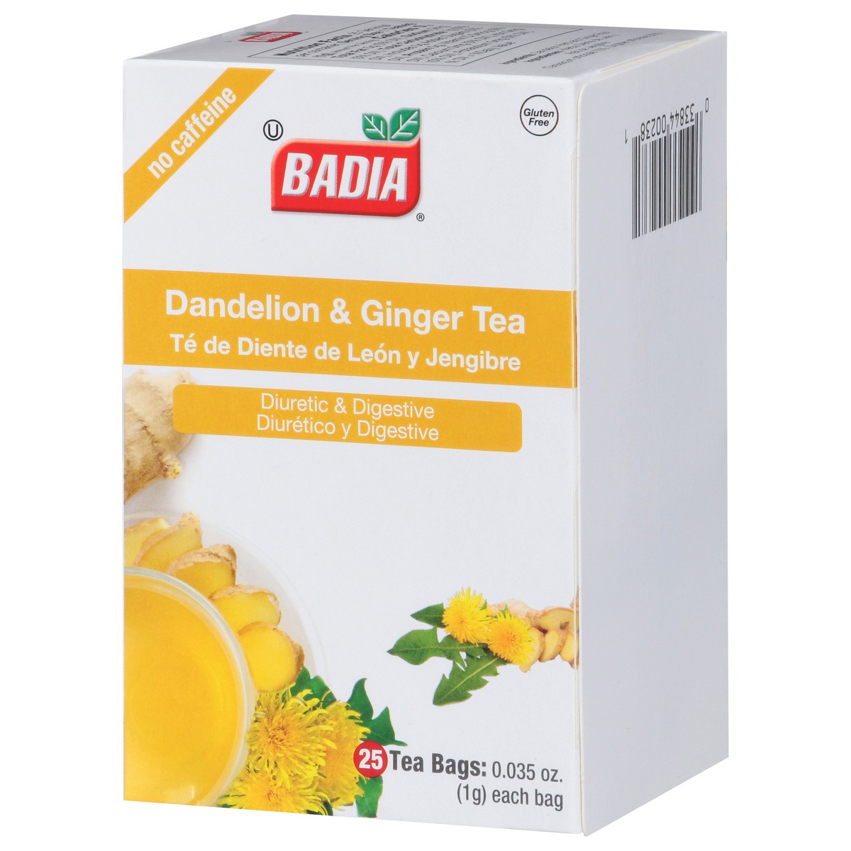 slide 5 of 11, Badia Te De Diente De Leon&Jengibre(Dandelion&Ginger Teabag), 25 ct