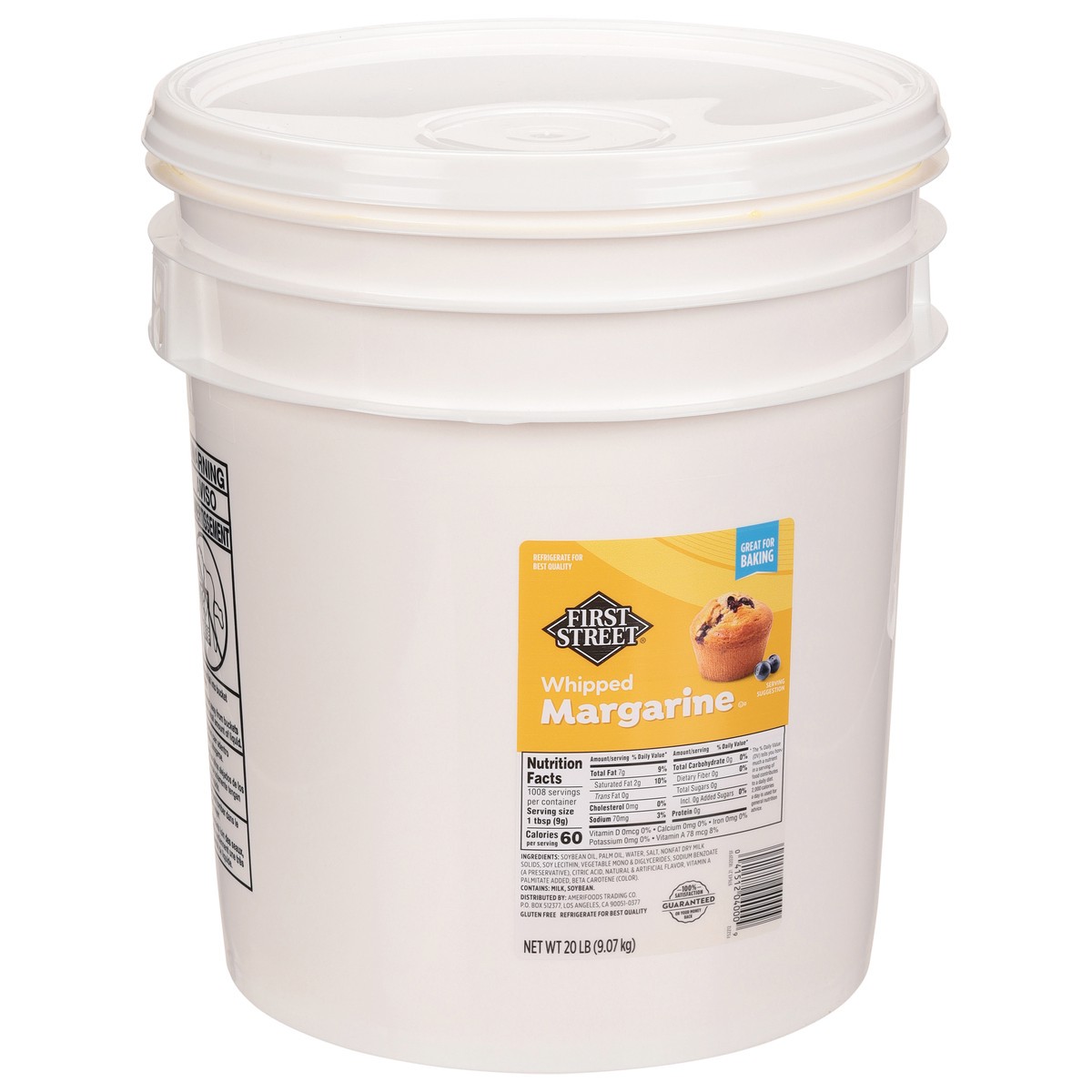 slide 5 of 15, First Street Whipped Margarine, 20 lb