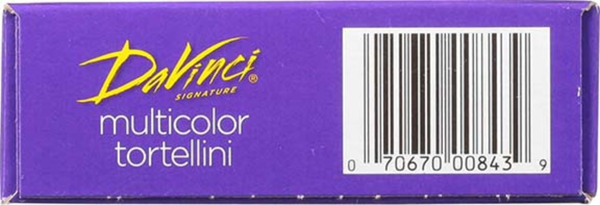 slide 8 of 13, Davinci Multi Color Tortellini, 7 oz