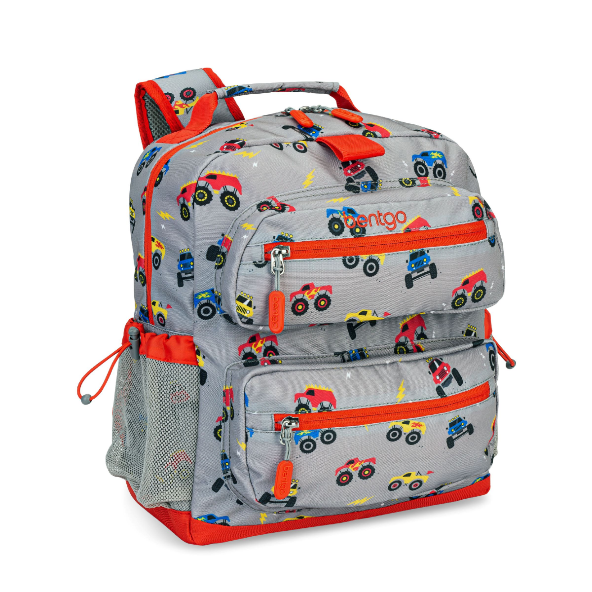 slide 1 of 3, Bentgo Kids School Backpack - Trucks, 1 ct