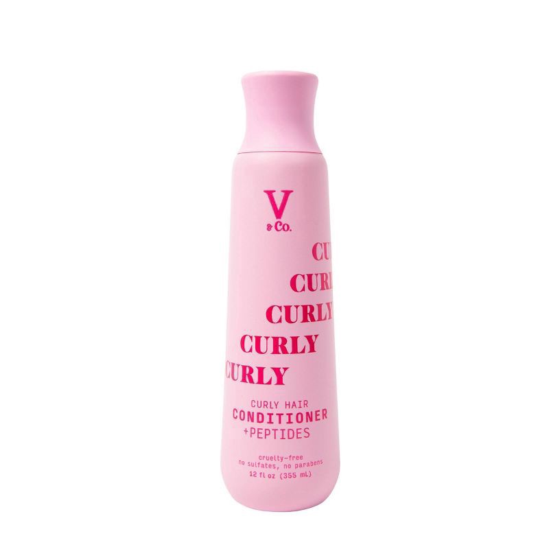 slide 1 of 11, V&Co. Curly Hair Conditioner 12 fl oz, 12 fl oz