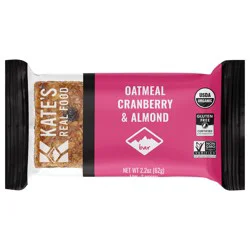 Kate's Real Food Oatmeal Cranberry Almond