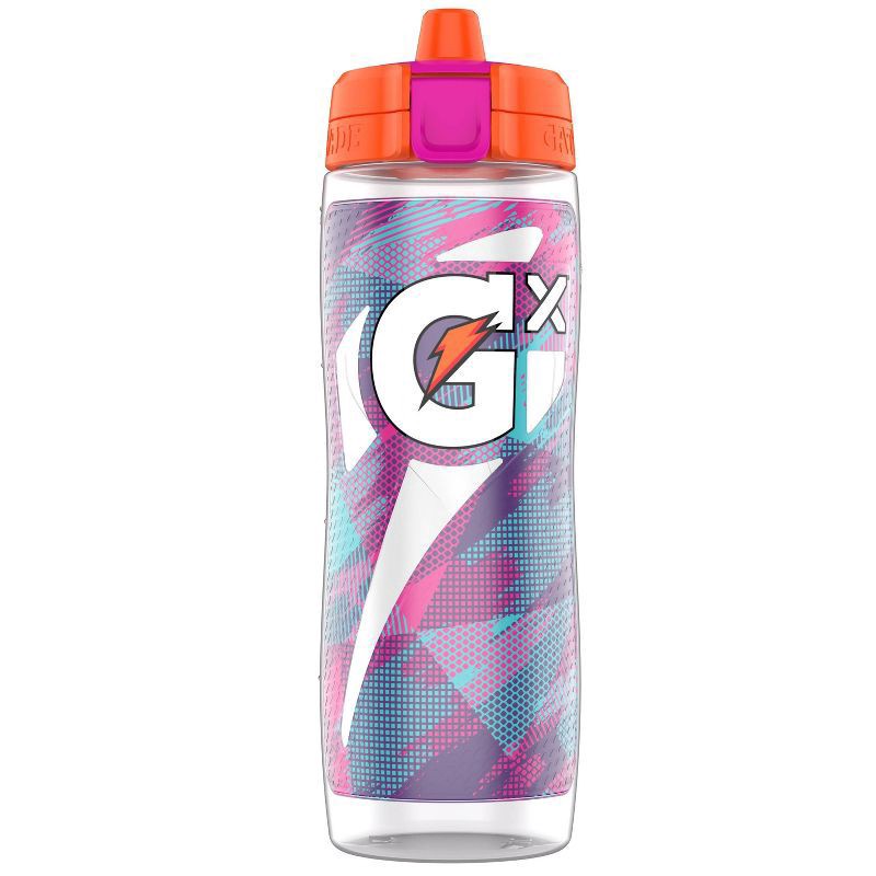 slide 1 of 1, Gatorade 30oz Plastic Water Bottle - Glitch Camo Red, 30 oz