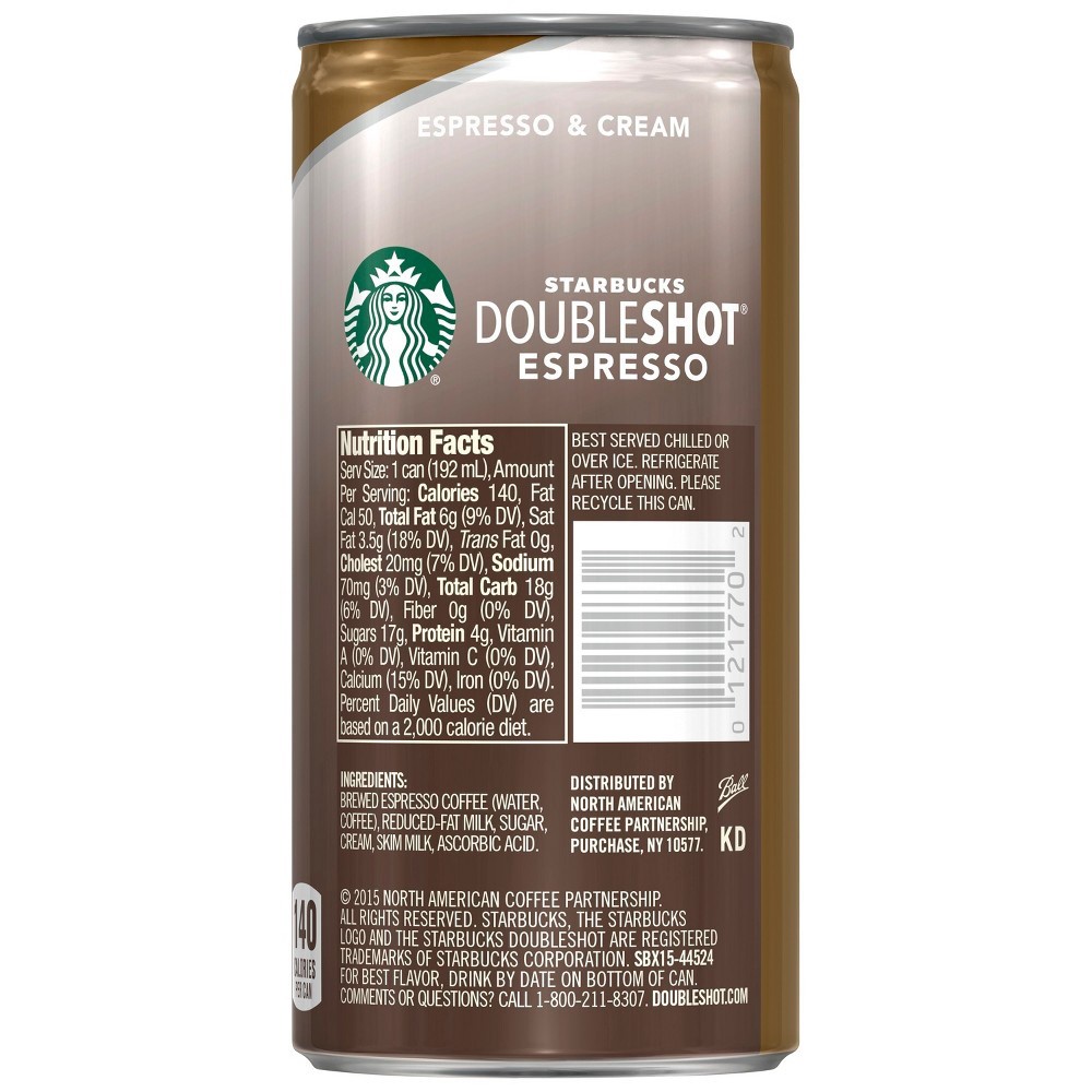 slide 2 of 3, Starbucks Doubleshot Espresso Shot, 6.5 fl oz