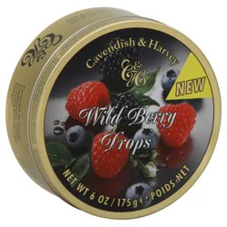 Cavendish & Harvey Wild Berry Travel Tin
