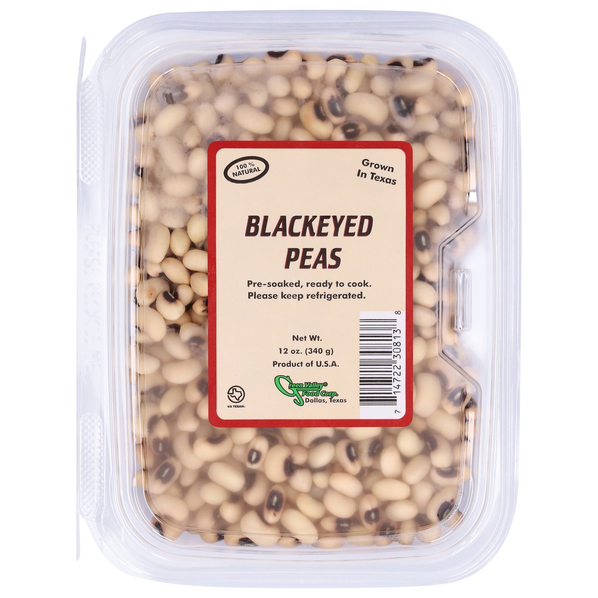 slide 1 of 9, Green Valley Food Corp. Blackeyed Peas 12 oz, 12 oz