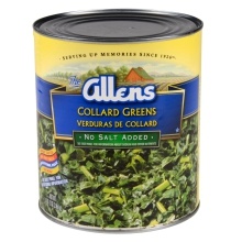 slide 1 of 1, Allen's Chopped Collard Greens, 98 oz