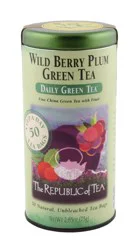 The Republic of Tea Wild Berry Plum Green Tea