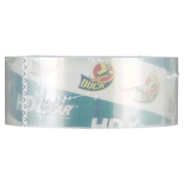slide 10 of 29, Duck Brand HD Clear High Performance Packaging Tape, 1.88-Inch x 109-Yard, 1 ct
