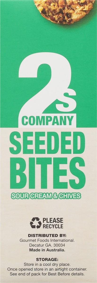 slide 2 of 12, 2s Company Seeded Bites Sour Cream A, 4.9 oz